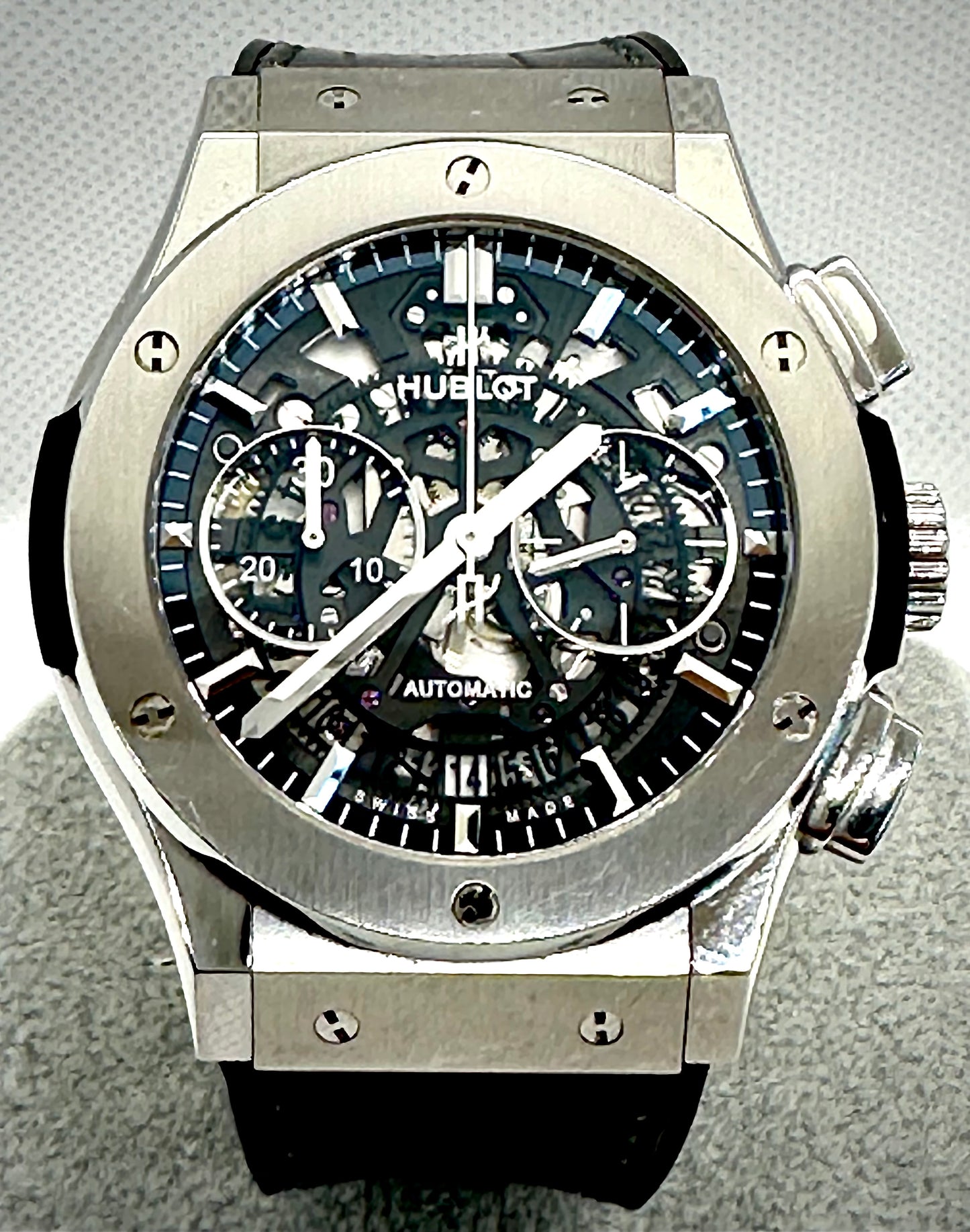 Hublot Classic Fusion Aerofusion Chronograph Titanium 45mm Full Set