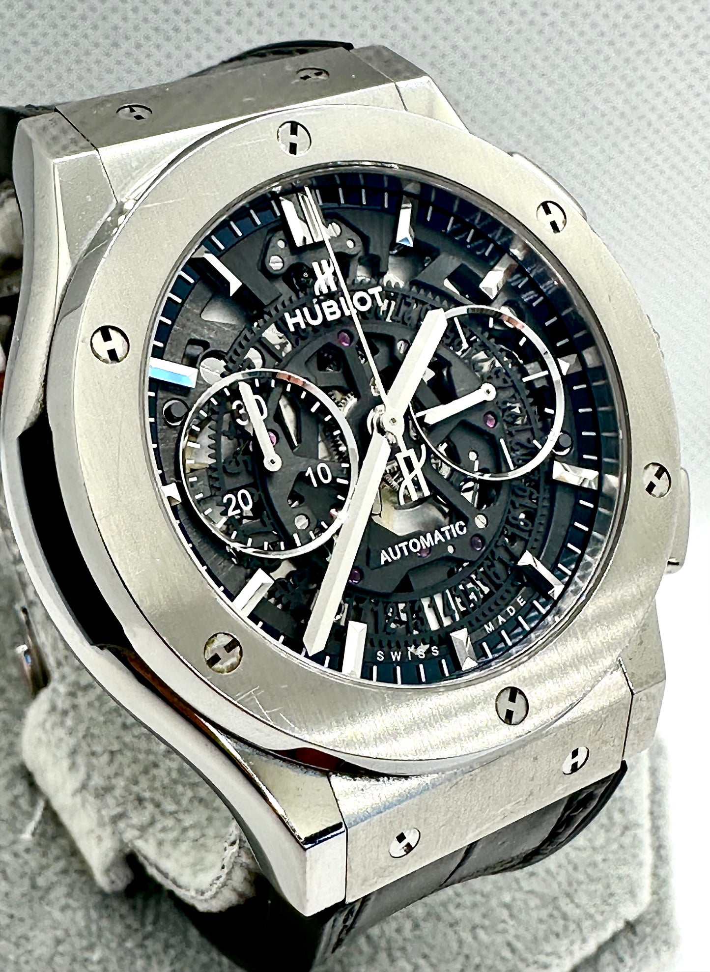 Hublot Classic Fusion Aerofusion Chronograph Titanium 45mm Full Set