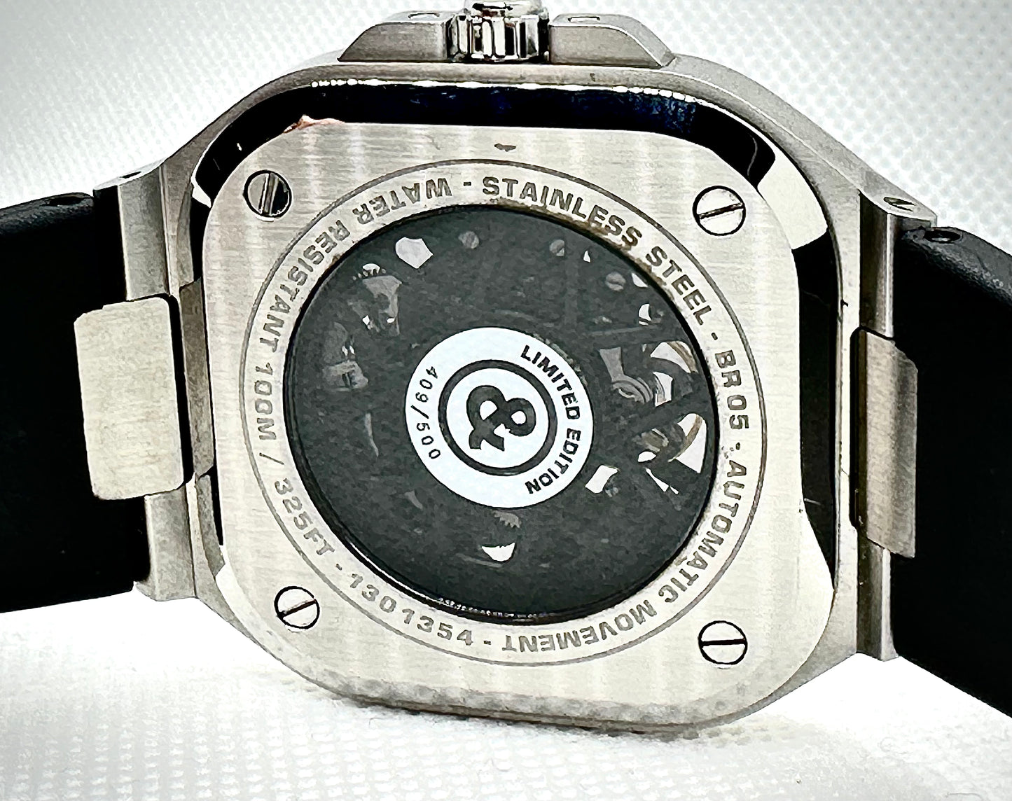 Bell & Ross BR 05 SKELETON NIGHTLUM 40mm Mens Watch Full Set