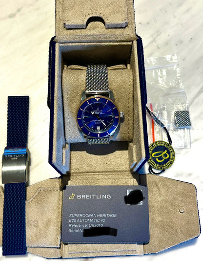 Breitling SUPEROCEAN HERITAGE B20 Rose Gold 42 Men's Watch