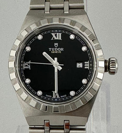 Tudor Royal Ladies Diamond Set Watch RRP$4800 As New
