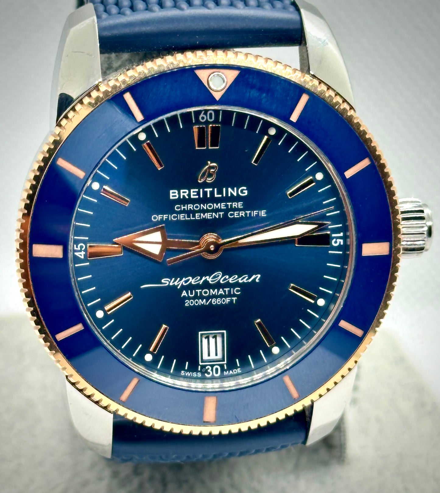 Breitling SUPEROCEAN HERITAGE B20 Rose Gold 42 Men's Watch