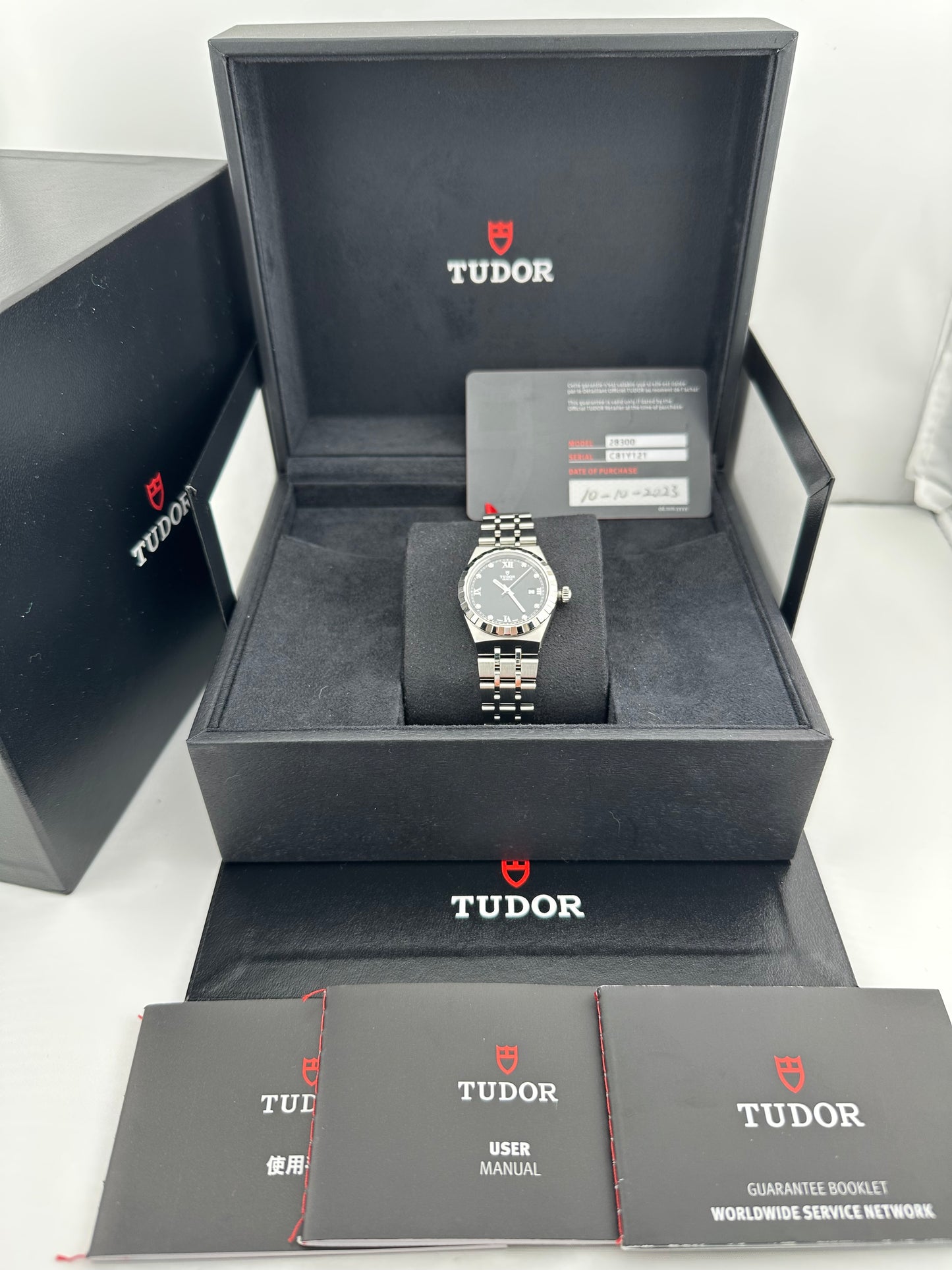 Tudor Royal Ladies Diamond Set Watch RRP$4800 As New