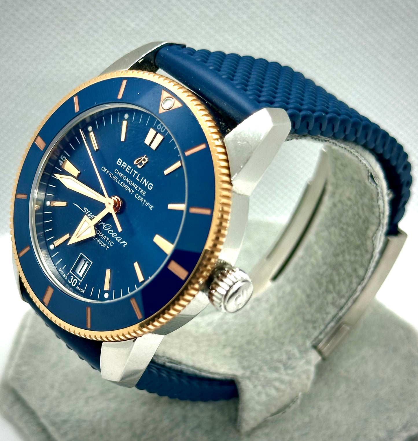 Breitling SUPEROCEAN HERITAGE B20 Rose Gold 42 Men's Watch