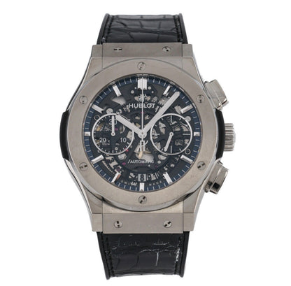 Hublot Classic Fusion Aerofusion Chronograph Titanium 45mm Full Set